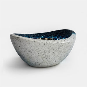 English Elm Tabletop Fire Pit - Portable Ethanol Fireplace For Indoor & Outdoor Use, Smokeless & Stylish Design W85368394-GIGA