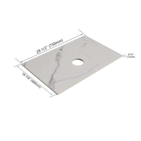 English Elm 42" Modern Floating Bathroom Vanity With Ceramic Sink, Soft-Close Doors & Stylish Storage Solutions P2 W999S00293-GIGA