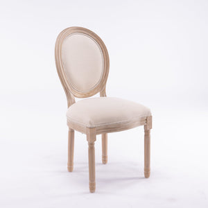 English Elm French Country Barstools Solid Wood Cabriole Legs Upholstered Cushion Set of 2 W1622P411779