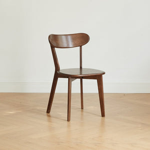 English Elm (set of 4) Solid Oak Dining Chairs Fas Grade Hardwood Natural Grain Farmhouse Style W1283110662