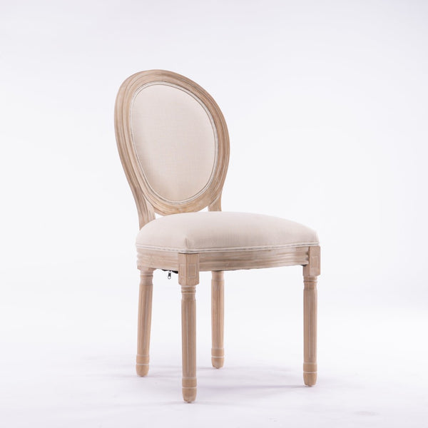 English Elm French Country Barstools Solid Wood Cabriole Legs Upholstered Cushion Set of 2 W1622P411779