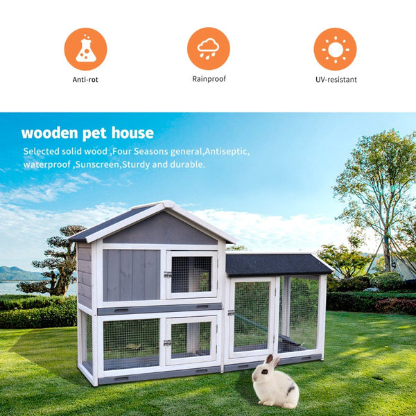 English Elm 43"upgrade Wooden Reptile Enclosure Dual Zone Fir Frame Acrylic Panels Indoor Outdoor Habitat W143167745