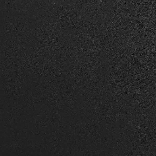 English Elm Genuine Premium Leather Chair with 3-Layer High-Density Foam, Chrome Legs & Solid Brazilian Wood Frame Black B05777889