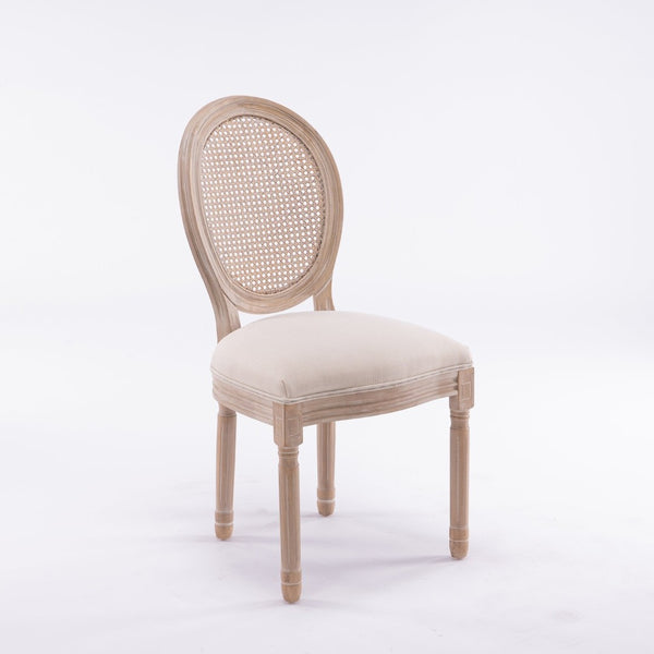 English Elm French Country Barstools Solid Wood Cabriole Legs Upholstered Cushion Set of 2 W1622P411782