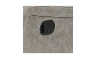 English Elm Faux Reclining Accent Chair with Pillow-Top Back, Pocket Coil Seat, Hardwood Frame & Durable Metal Finish B00977495