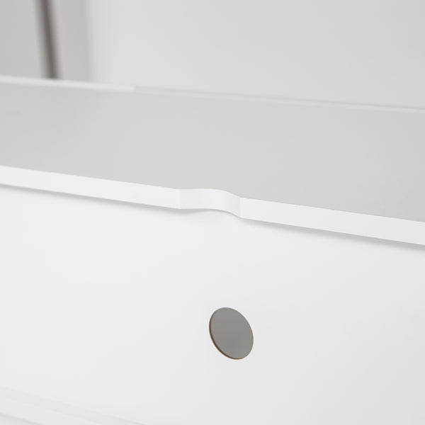 English Elm Floating TV Stand Wall Mounted with 16-Color LED Ambience, Modern 63" Floating Cabinet for 55–65" TVs, White W132166344