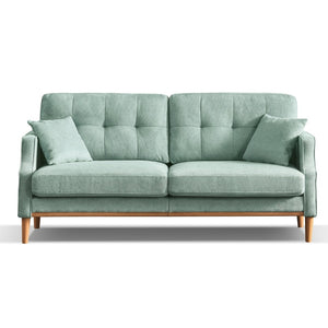 English Elm Living Space Three Seat Sofa Waterproof Polyester Upholstery with Usb Charging Port W82072357