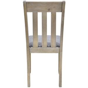 English Elm Trexm Farmhouse Round Extendable Dining Table Rubberwood Legs Natural Wash Finish WF299348AAD
