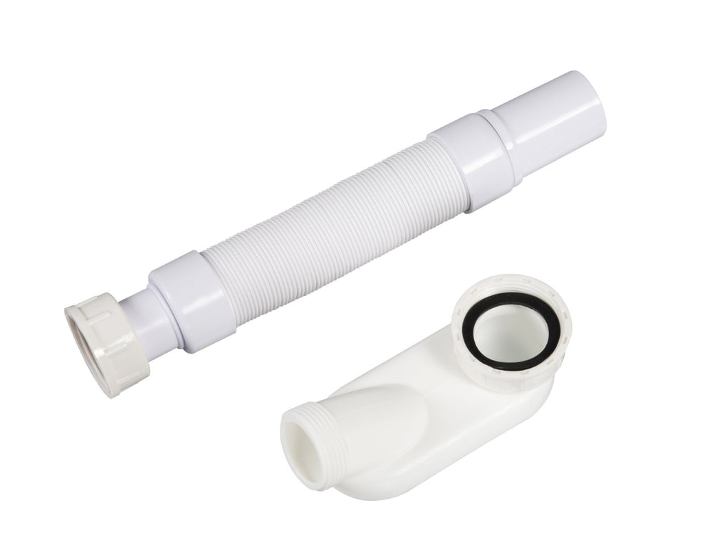 English Elm Solid Brushed Nickel Bathtub Drain Kit with Overflow Cover for Modern Bathrooms W157390151