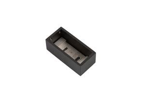 English Elm Shower Rod Bracket Matte Black Moisture Resistant Support for Modern Bathrooms W1573P143940