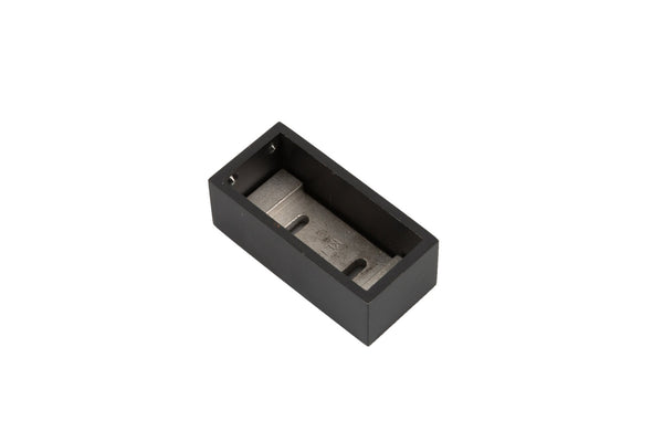 English Elm Shower Rod Support Bracket Matte Black Finish Low Profile Modern Bath Hardware W157383102