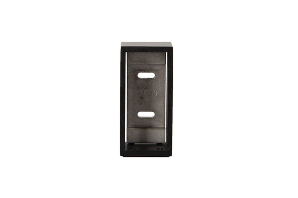 English Elm Shower Rod Bracket Matte Black Moisture Resistant Support for Modern Bathrooms W1573P143940