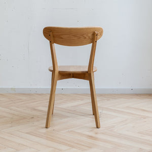 English Elm (set of 2) Solid Oak Dining Chairs Fas Grade North American Wood Curved Back W1283104166