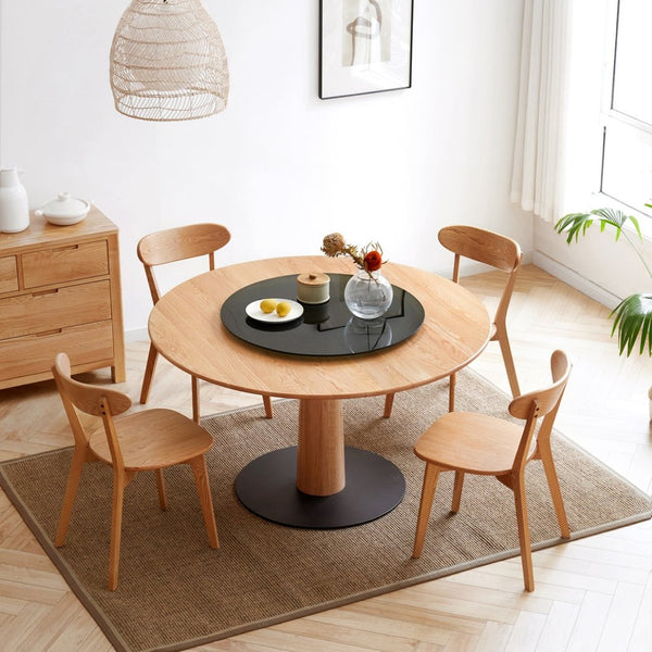 English Elm (set of 2) Solid Oak Dining Chairs Fas Grade North American Wood Curved Back W1283104166