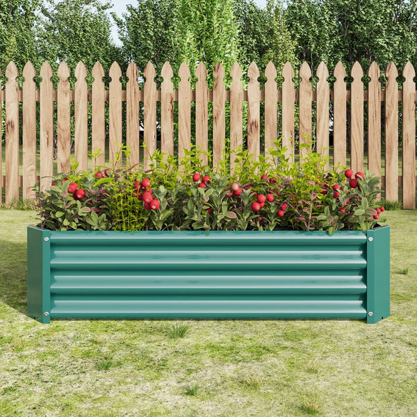 English Elm Metal Raised Garden Bed - Durable 4X2Ft Planter For Flowers, Vegetables, Herbs - Easy Assembly & Low Maintenance W84091000
