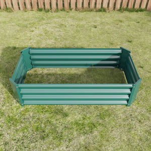 English Elm Metal Raised Garden Bed - Durable 4X2Ft Planter For Flowers, Vegetables, Herbs - Easy Assembly & Low Maintenance W84091000