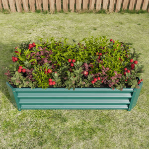 English Elm Metal Raised Garden Bed - Durable 4X2Ft Planter For Flowers, Vegetables, Herbs - Easy Assembly & Low Maintenance W84091000