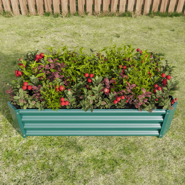 English Elm Metal Raised Garden Bed - Durable 4X2Ft Planter For Flowers, Vegetables, Herbs - Easy Assembly & Low Maintenance W84091000