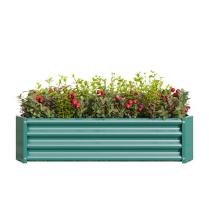 English Elm Metal Raised Garden Bed - Durable 4X2Ft Planter For Flowers, Vegetables, Herbs - Easy Assembly & Low Maintenance W84091000