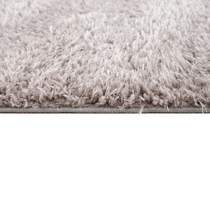 English Elm Super Super Soft Polyester Shag Area Rug Camdyn 6x9 Gray High-Pile Non-Slip Cozy Texture for Living Room Decor B03597950