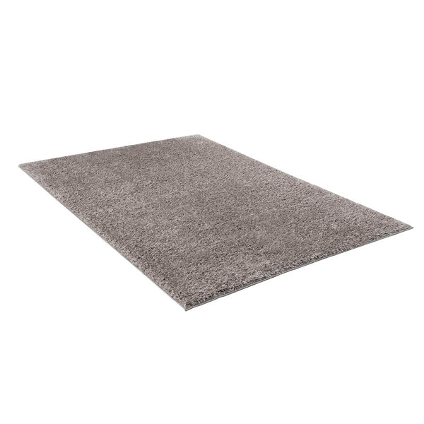 English Elm Super Super Soft Polyester Shag Area Rug Camdyn 6x9 Gray High-Pile Non-Slip Cozy Texture for Living Room Decor B03597950
