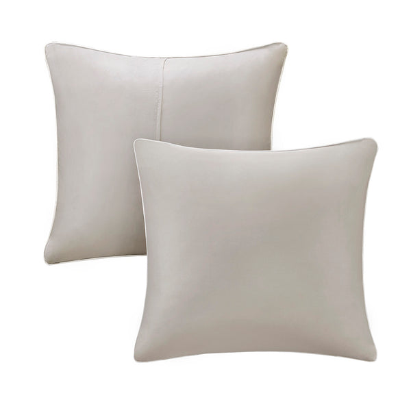 English Elm Embroidered 8-Piece King Comforter Set - Neutral Tones, Ultra-Soft Microfiber, Elegant Design B03594910