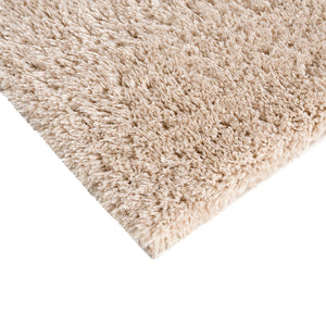 English Elm Super Plush Polyester Shag Area Rug with High Pile, Non-Slip Latex Backing, Easy Vacuum Care, Chic Texture Cream 78.74 L x 6.69 W x 6.69 H B03597946