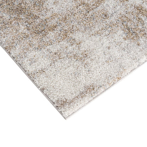English Elm Cozy Plush Shag Area Rug with Abstract Modern Design, High-Pile Softness, Non-Slip Backing for Home Decor Grey+Cream 78.74 L x 6.69 W x 6.69 H B03597967
