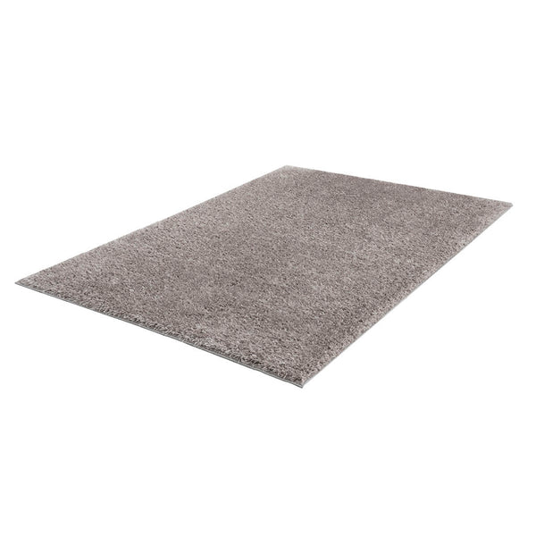 English Elm Super Soft Camdyn Polyester Shag Area Rug 5x7 Grey High-Pile Non-Slip Plush Modern Accent Carpet B03597949
