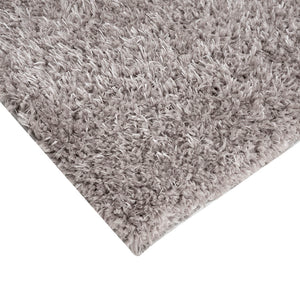 English Elm Super Super Soft Polyester Shag Area Rug Camdyn 6x9 Gray High-Pile Non-Slip Cozy Texture for Living Room Decor B03597950