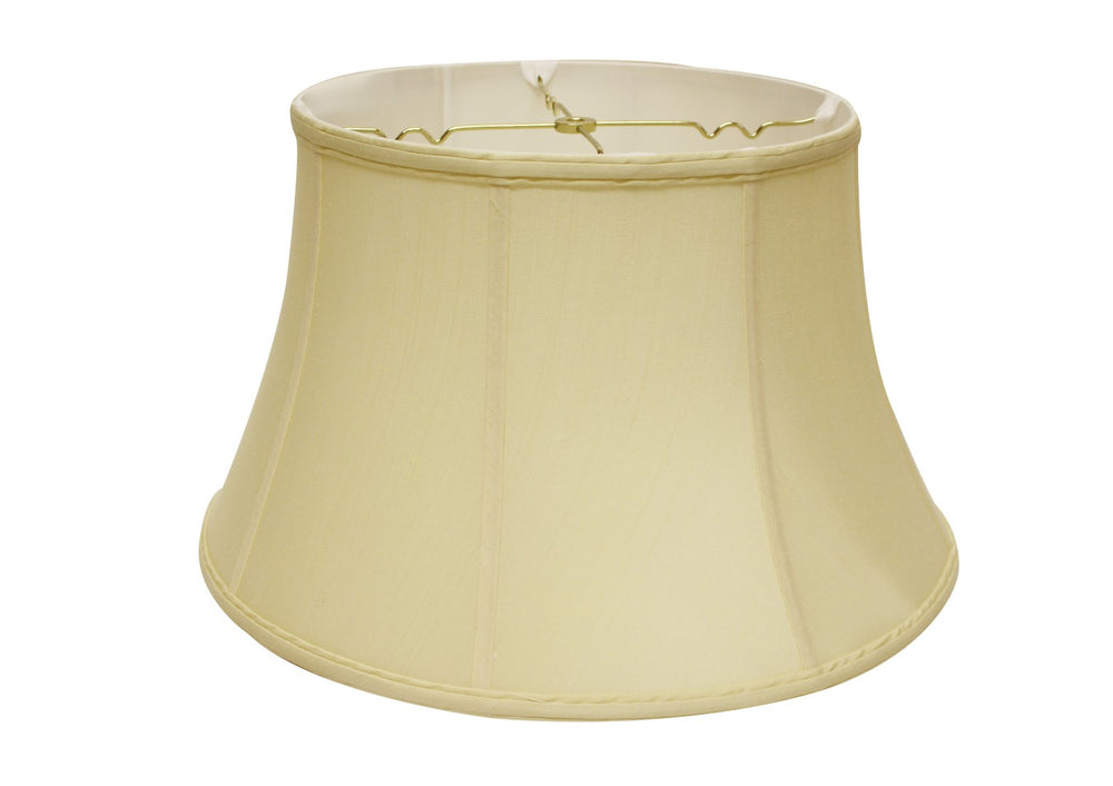 English Elm Slant Drum Shantung Fabric Lampshade Softback Washer Fitter for Ambient Living Room Glow B075101421