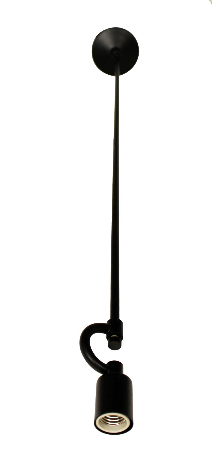 English Elm Satin Black Three Light Industrial Vintage Pendant Braided Fabric Cord Ceiling Fixture B075101361
