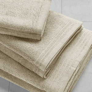 English Elm 100% Cotton 12-Piece Quick Dry Bath Towel Set - Ultra Fresh Antimicrobial, OEKO-TEX Certified Comfort B03595011