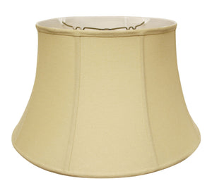 English Elm Slant Drum Linen Lampshade Washer Fitter Warm Tan Diffused Glow for Living Rooms B075101136