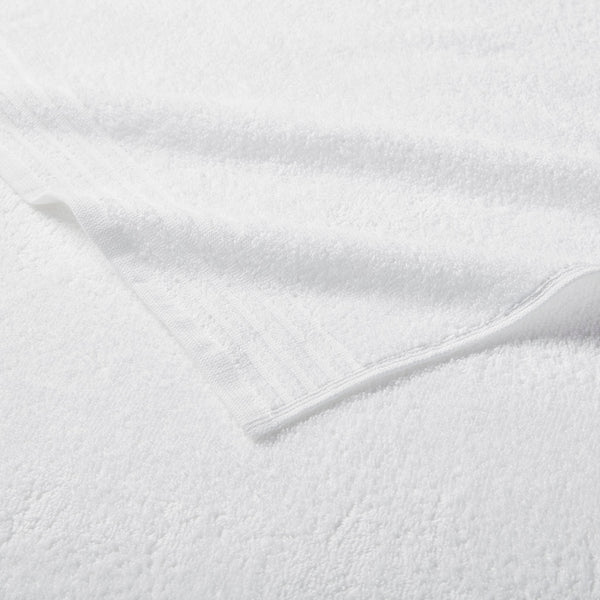 English Elm 100% Cotton 12-Piece Quick Dry Bath Towel Set - Ultra Fresh Antimicrobial, OEKO‑TEX Certified Comfort White 13.5 L x 9.5 W x 7.5 H B03595008