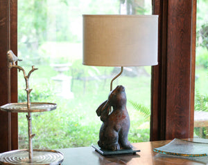 English Elm Slant Oval Hardback Linen Shade Washer Fitter Mid-century Retro Style Table Lamp Accent Gray B075101752