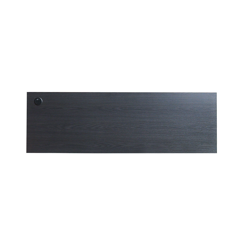 English Elm Astro Metallic Grey 63 in Work Top – 20 in D x 1 in H, water & heat resistant, soft-close edge banding B040P285919