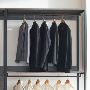 English Elm Monica Rustic Walk-In Closet System - Modular, Eco-Friendly, Durable Design For Organized Spaces B040S00059