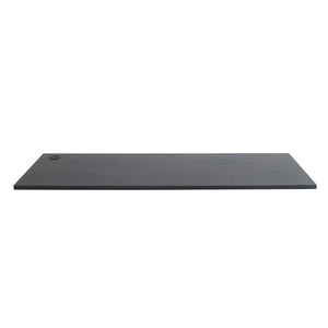 English Elm Astro Metallic Grey 63 in Work Top – 20 in D x 1 in H, water & heat resistant, soft-close edge banding B040P285919