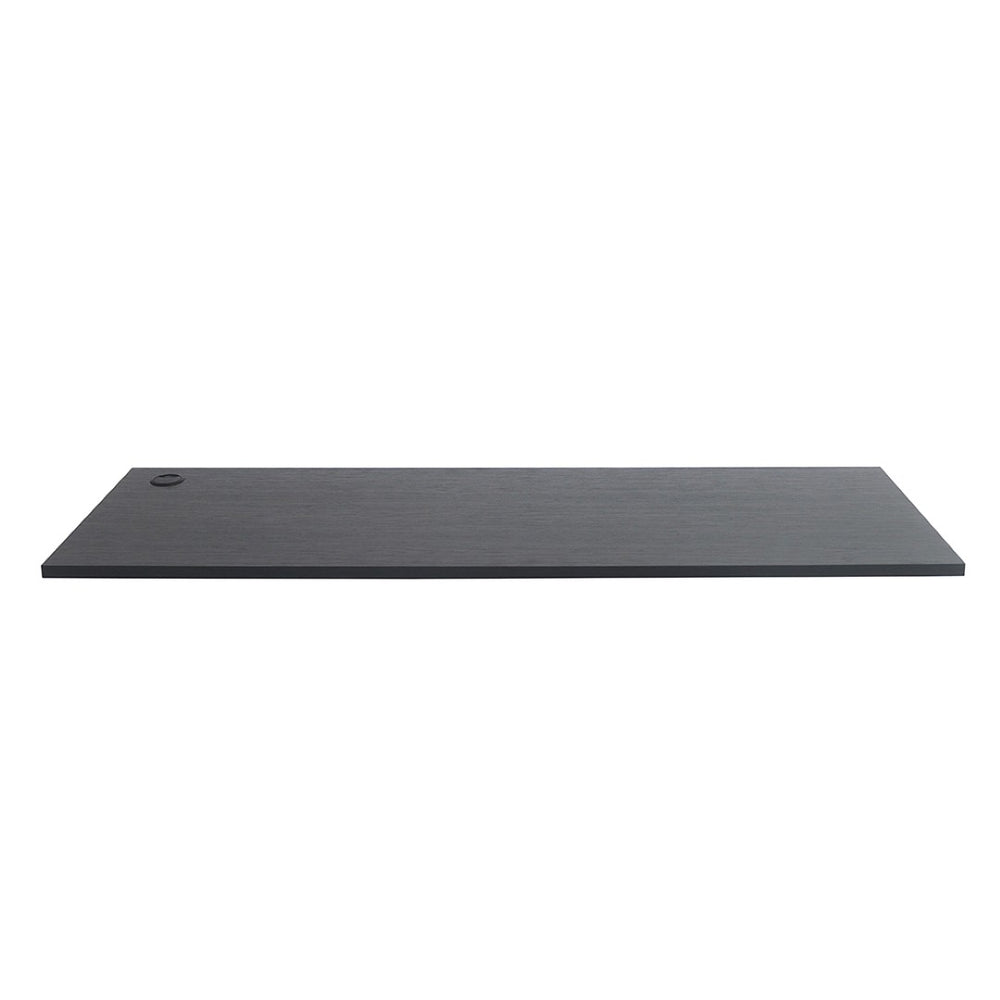 English Elm Nova Industrial Modern Desk Surface Metallic Finish Scratch Resistant Home Office Panel B040103025