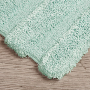 English Elm Rug Madison Park Tufted Pearl Channel 24x58 Seafoam — Soft 1500gsm Polyester, OEKO-TEX, Washable Elegance B03598717