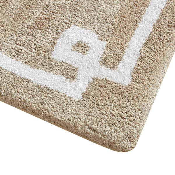 English Elm Cotton Tufted Bath Rug 24x72 – Plush Hotel-Style Cotton, Non-Slip Latex Backing, Machine Washable, OEKO-TEX Certified B03598697