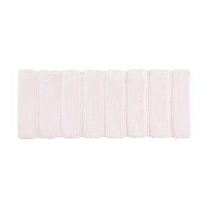 English Elm Rug Madison Park Tufted Pearl Channel 24x58" - Soft High-Low Stripe Bath Mat, OEKO-TEX, Durable B03598720