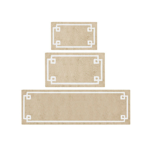 English Elm Cotton Tufted Bath Rug 24x72 – Plush Hotel-Style Cotton, Non-Slip Latex Backing, Machine Washable, OEKO-TEX Certified B03598697