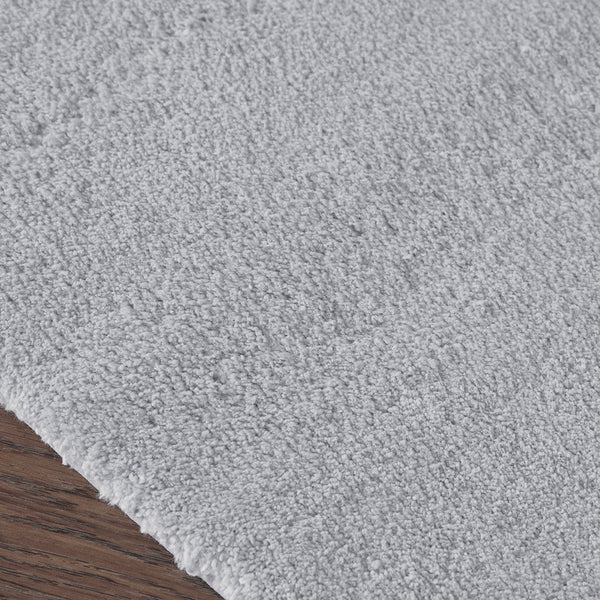 English Elm Bath Rug Madison Park Signature Marshmallow 24x72" Plush High-Pile Quick-Dry Microfiber, OEKO-TEX Certified Non-Slip Luxury Spa Mat B03599288
