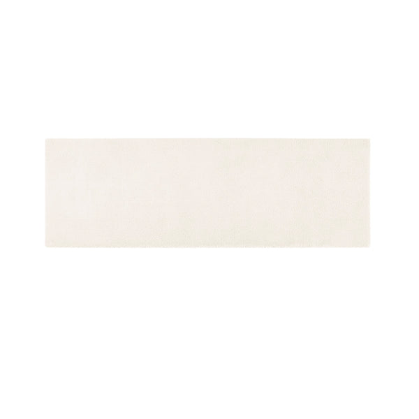 English Elm Bath Rug Madison Park Signature Marshmallow 24x72" - Plush High-Pile Microfiber, Quick-Dry, OEKO-TEX B035129320