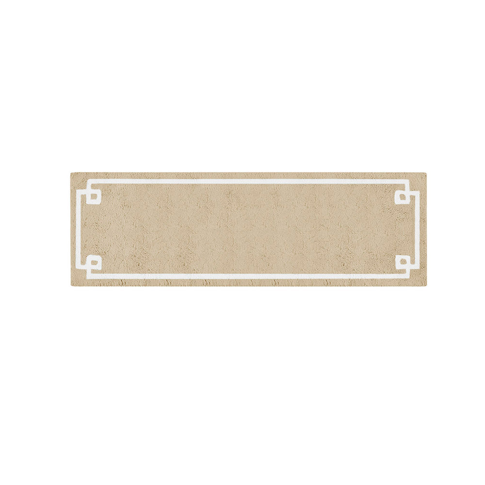English Elm Cotton Tufted Bath Rug 24x72 – Plush Hotel-Style Cotton, Non-Slip Latex Backing, Machine Washable, OEKO-TEX Certified B03598697