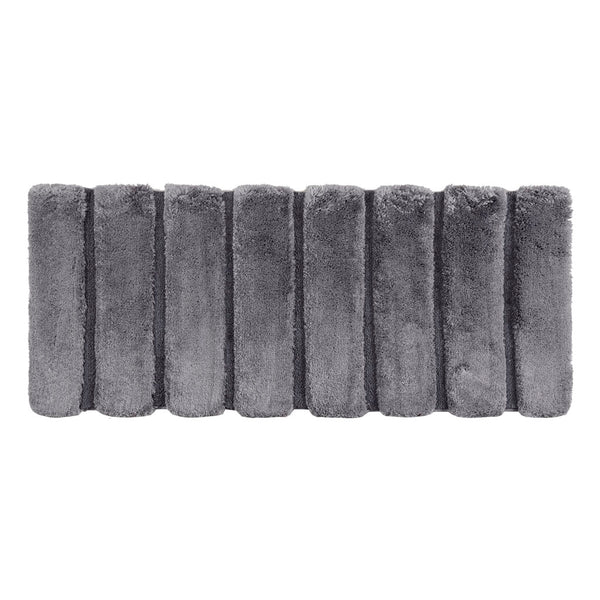 English Elm Rug Madison Park Tufted Pearl Channel 24x58" Soft 1500gsm Polyester Bath Rug OEKO-TEX Certified Plush Elegance B03598714
