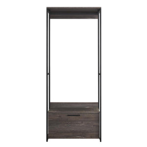 English Elm Monica Rustic Walk-In Closet System - Modular, Durable Design With Eco-Friendly Materials & Storage Solutions B040S00060