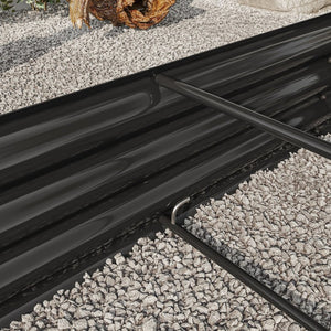 English Elm Raised Garden Bed Outdoor - Large Oval Metal Planter For Vegetables & Flowers, Durable & Stylish W840102508-GIGA